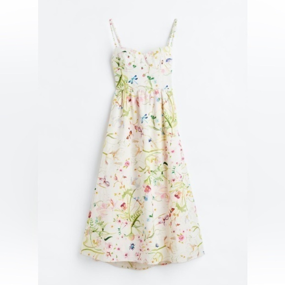 H&M Floral Maxi Dress - Multicolor